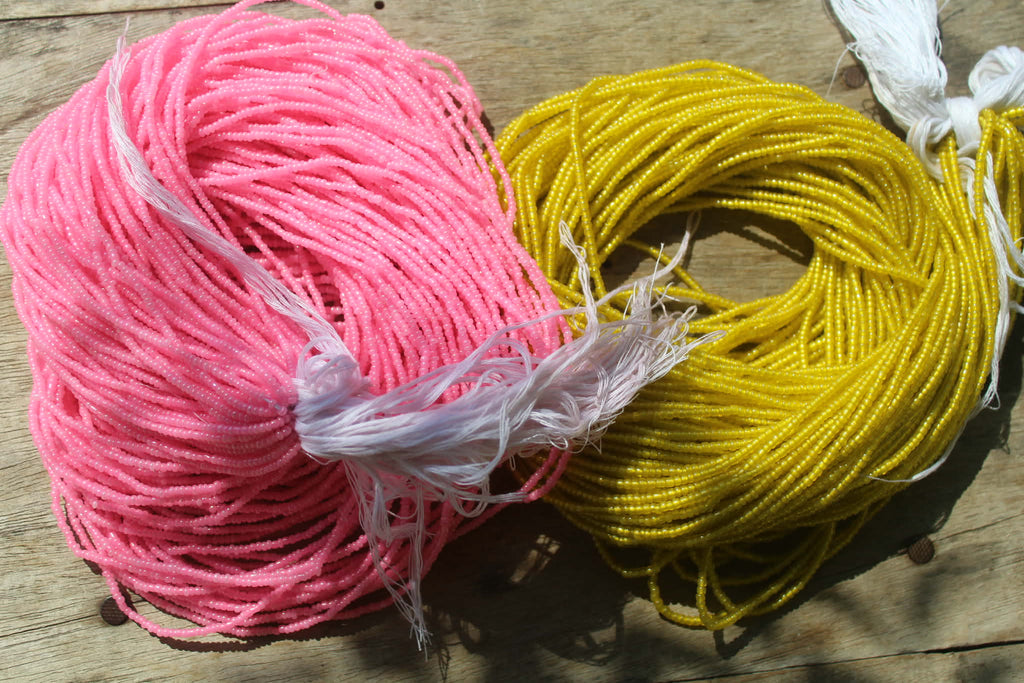 Authentic Ghanaian Waist Beads – 100 Strands Wholesale Bundle