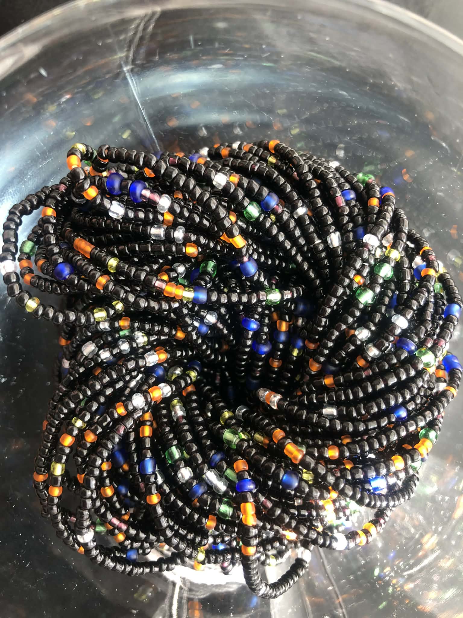 New Mini Bundle – Space Odyssey Set | Ghana Waist Beads (20 Strands)