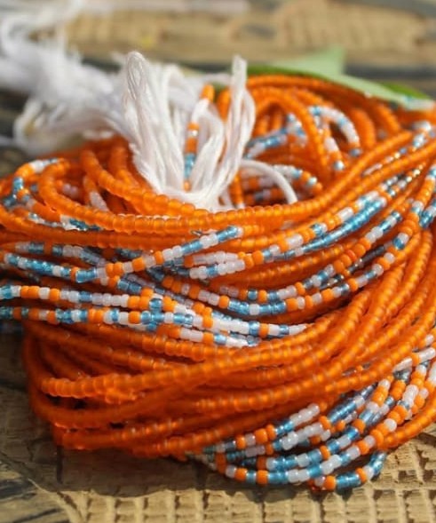 Authentic Ghanaian Waist Beads – 100 Strands Wholesale Bundle